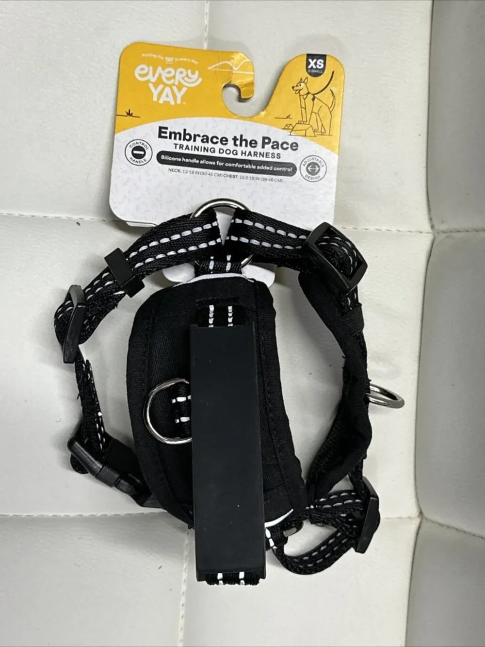 EveryYay Black Easy On Training Dog Harness XS Adjustable Petco Extra Small
